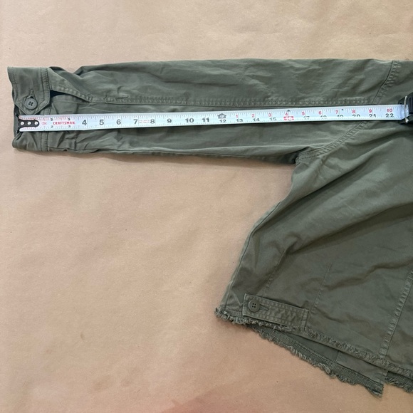 Sanctuary Olive Green Jacket Size - Picture 13 of 13